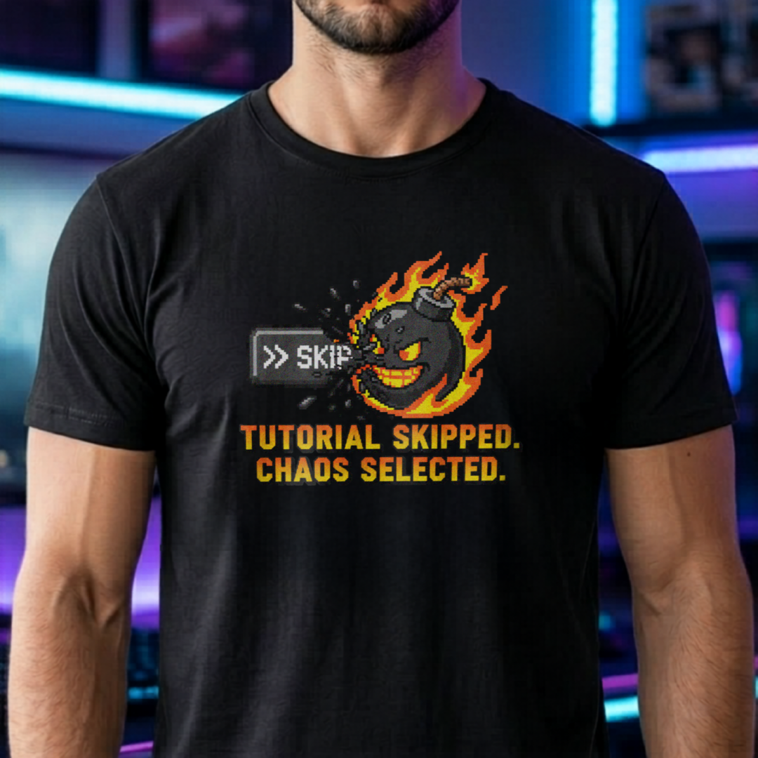 Comfortable Persistence Gamer Tee