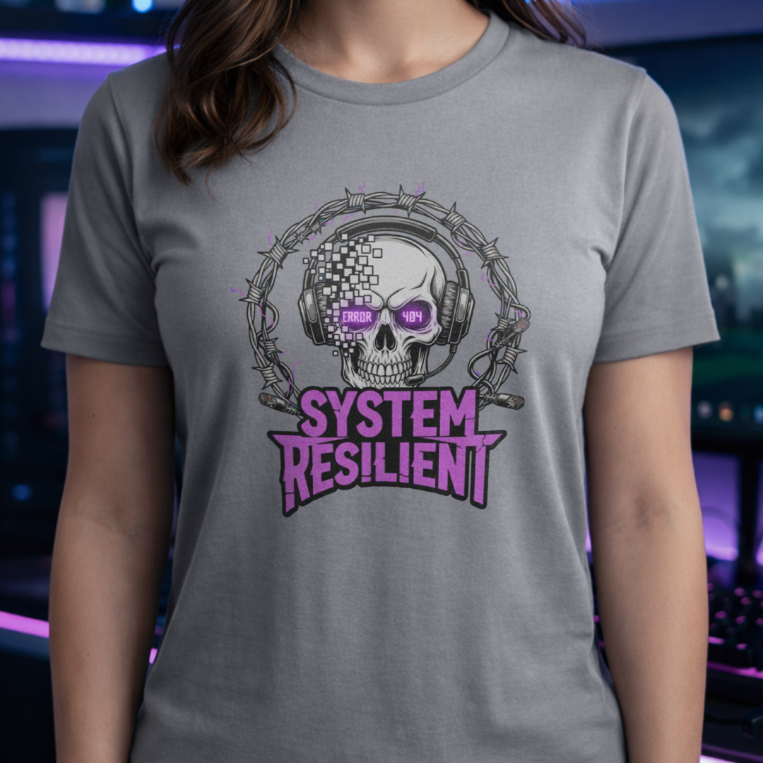 Mind Gamer Mental Health Skull Tee